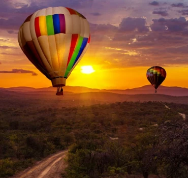 Balloon Safari view